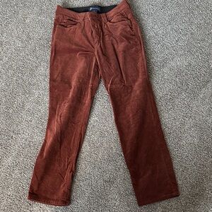 Women’s Rust Corduroy Pants